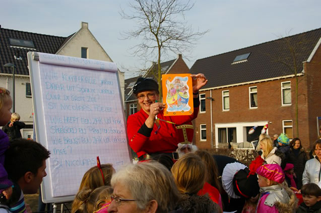 secretaresse van Sinterklaas